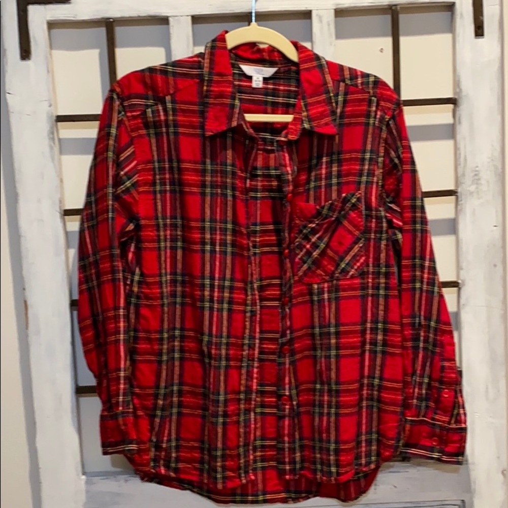 Flannel shirt, worn only once